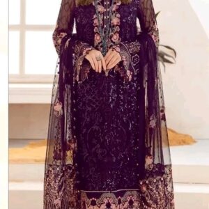 Purple Pakistani Suit for Women