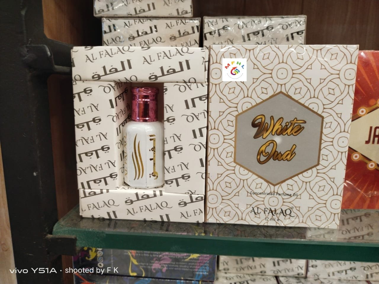 Luxury White Oud Attar 12 ml